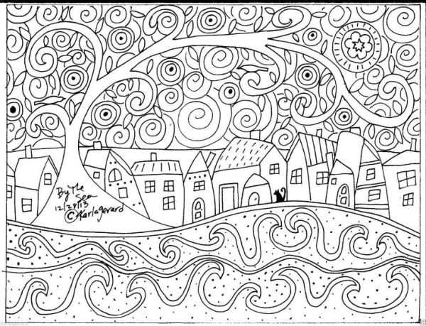 розмальовки Карли Жерар 18