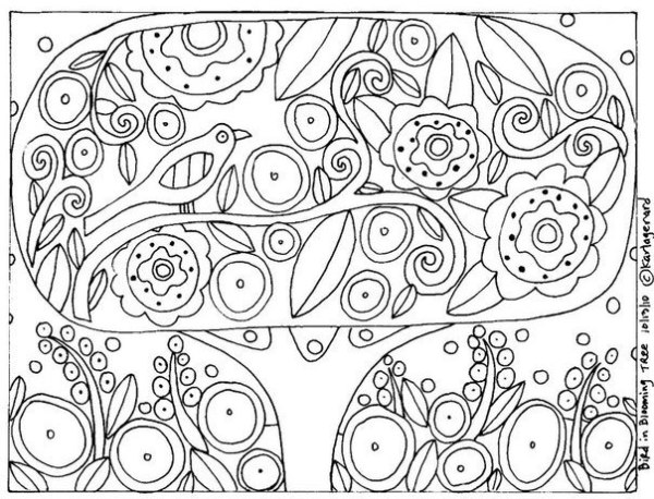 розмальовки Карли Жерар 7