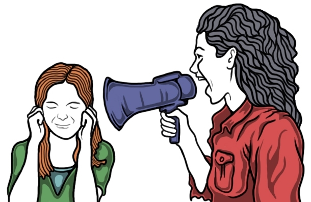 не кричите на ребенка