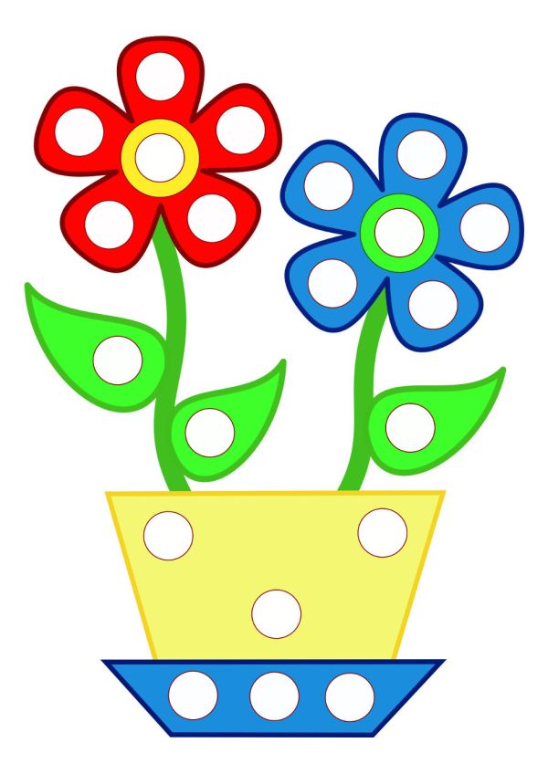 трафарет для ігор з гудзиками