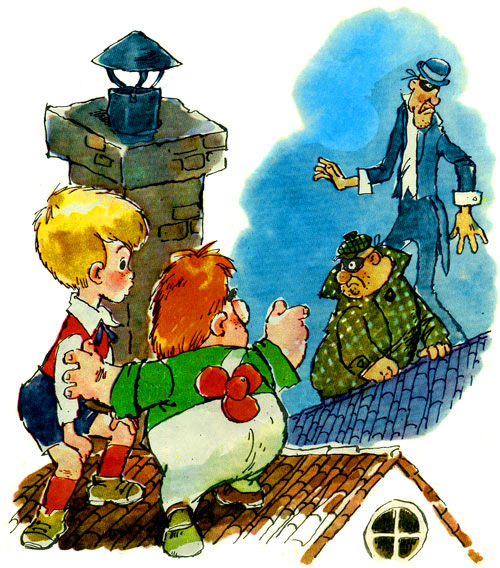 ребенок на крыше