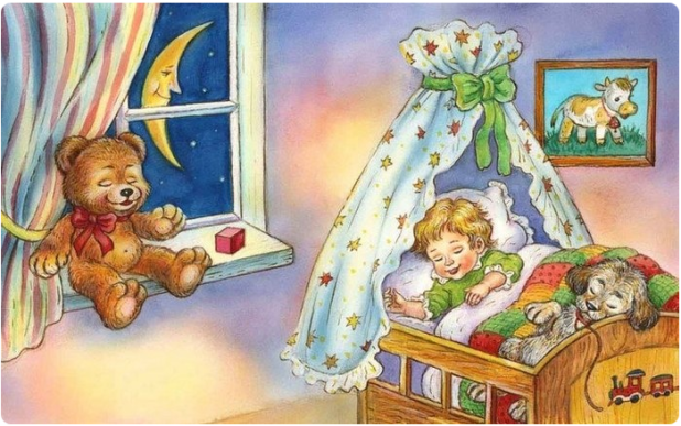 ребенок ложится спать