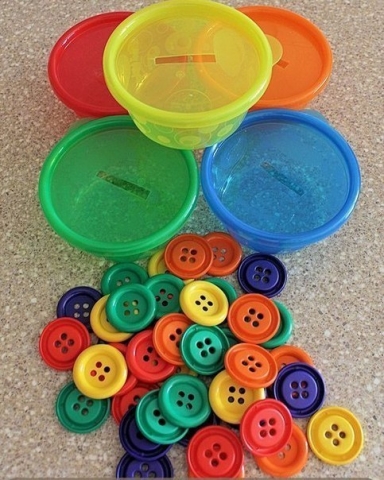 мелкая моторика пуговицы