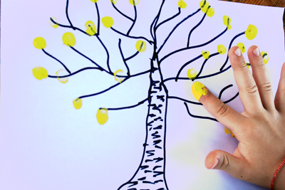 пальчиковое рисование