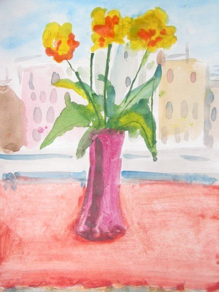 сім'я в образах квітів